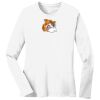 1-DAY RUSH NO MINIMUM Ladies Long Sleeve Crew Neck T-Shirt Thumbnail