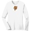 1-DAY RUSH NO MINIMUM Ladies Long Sleeve Crew Neck T-Shirt Thumbnail