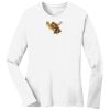 1-DAY RUSH NO MINIMUM Ladies Long Sleeve Crew Neck T-Shirt Thumbnail