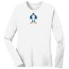 1-DAY RUSH NO MINIMUM Ladies Long Sleeve Crew Neck T-Shirt Thumbnail