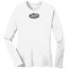 1-DAY RUSH NO MINIMUM Ladies Long Sleeve Crew Neck T-Shirt Thumbnail