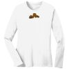 1-DAY RUSH NO MINIMUM Ladies Long Sleeve Crew Neck T-Shirt Thumbnail