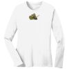 1-DAY RUSH NO MINIMUM Ladies Long Sleeve Crew Neck T-Shirt Thumbnail