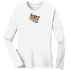 1-DAY RUSH NO MINIMUM Ladies Long Sleeve Crew Neck T-Shirt Thumbnail