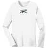 1-DAY RUSH NO MINIMUM Ladies Long Sleeve Crew Neck T-Shirt Thumbnail