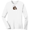 1-DAY RUSH NO MINIMUM Ladies Long Sleeve Crew Neck T-Shirt Thumbnail