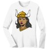 1-DAY RUSH NO MINIMUM Ladies Long Sleeve Crew Neck T-Shirt Thumbnail