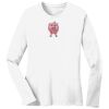 1-DAY RUSH NO MINIMUM Ladies Long Sleeve Crew Neck T-Shirt Thumbnail