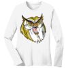 1-DAY RUSH NO MINIMUM Ladies Long Sleeve Crew Neck T-Shirt Thumbnail