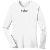 1-DAY RUSH NO MINIMUM Ladies Long Sleeve Crew Neck T-Shirt Thumbnail