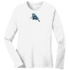 1-DAY RUSH NO MINIMUM Ladies Long Sleeve Crew Neck T-Shirt Thumbnail