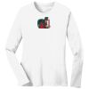 1-DAY RUSH NO MINIMUM Ladies Long Sleeve Crew Neck T-Shirt Thumbnail