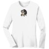 1-DAY RUSH NO MINIMUM Ladies Long Sleeve Crew Neck T-Shirt Thumbnail
