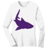 1-DAY RUSH NO MINIMUM Ladies Long Sleeve Crew Neck T-Shirt Thumbnail