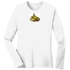 1-DAY RUSH NO MINIMUM Ladies Long Sleeve Crew Neck T-Shirt Thumbnail