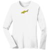 1-DAY RUSH NO MINIMUM Ladies Long Sleeve Crew Neck T-Shirt Thumbnail
