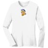 1-DAY RUSH NO MINIMUM Ladies Long Sleeve Crew Neck T-Shirt Thumbnail