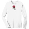 1-DAY RUSH NO MINIMUM Ladies Long Sleeve Crew Neck T-Shirt Thumbnail