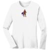 1-DAY RUSH NO MINIMUM Ladies Long Sleeve Crew Neck T-Shirt Thumbnail