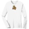 1-DAY RUSH NO MINIMUM Ladies Long Sleeve Crew Neck T-Shirt Thumbnail