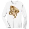1-DAY RUSH NO MINIMUM Ladies Long Sleeve Crew Neck T-Shirt Thumbnail