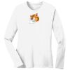 1-DAY RUSH NO MINIMUM Ladies Long Sleeve Crew Neck T-Shirt Thumbnail