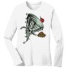 1-DAY RUSH NO MINIMUM Ladies Long Sleeve Crew Neck T-Shirt Thumbnail
