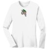1-DAY RUSH NO MINIMUM Ladies Long Sleeve Crew Neck T-Shirt Thumbnail