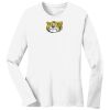 1-DAY RUSH NO MINIMUM Ladies Long Sleeve Crew Neck T-Shirt Thumbnail