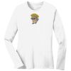 1-DAY RUSH NO MINIMUM Ladies Long Sleeve Crew Neck T-Shirt Thumbnail