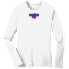 1-DAY RUSH NO MINIMUM Ladies Long Sleeve Crew Neck T-Shirt Thumbnail