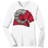 1-DAY RUSH NO MINIMUM Ladies Long Sleeve Crew Neck T-Shirt Thumbnail