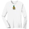 1-DAY RUSH NO MINIMUM Ladies Long Sleeve Crew Neck T-Shirt Thumbnail