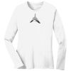 1-DAY RUSH NO MINIMUM Ladies Long Sleeve Crew Neck T-Shirt Thumbnail