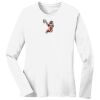 1-DAY RUSH NO MINIMUM Ladies Long Sleeve Crew Neck T-Shirt Thumbnail