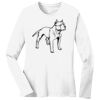 1-DAY RUSH NO MINIMUM Ladies Long Sleeve Crew Neck T-Shirt Thumbnail