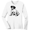 1-DAY RUSH NO MINIMUM Ladies Long Sleeve Crew Neck T-Shirt Thumbnail