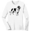 1-DAY RUSH NO MINIMUM Ladies Long Sleeve Crew Neck T-Shirt Thumbnail
