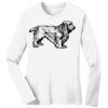 1-DAY RUSH NO MINIMUM Ladies Long Sleeve Crew Neck T-Shirt Thumbnail