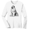 1-DAY RUSH NO MINIMUM Ladies Long Sleeve Crew Neck T-Shirt Thumbnail