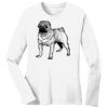 1-DAY RUSH NO MINIMUM Ladies Long Sleeve Crew Neck T-Shirt Thumbnail