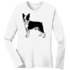 1-DAY RUSH NO MINIMUM Ladies Long Sleeve Crew Neck T-Shirt Thumbnail
