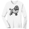 1-DAY RUSH NO MINIMUM Ladies Long Sleeve Crew Neck T-Shirt Thumbnail