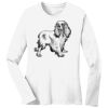 1-DAY RUSH NO MINIMUM Ladies Long Sleeve Crew Neck T-Shirt Thumbnail