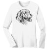 1-DAY RUSH NO MINIMUM Ladies Long Sleeve Crew Neck T-Shirt Thumbnail