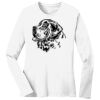 1-DAY RUSH NO MINIMUM Ladies Long Sleeve Crew Neck T-Shirt Thumbnail