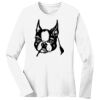 1-DAY RUSH NO MINIMUM Ladies Long Sleeve Crew Neck T-Shirt Thumbnail