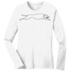 1-DAY RUSH NO MINIMUM Ladies Long Sleeve Crew Neck T-Shirt Thumbnail
