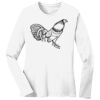 1-DAY RUSH NO MINIMUM Ladies Long Sleeve Crew Neck T-Shirt Thumbnail
