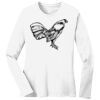 1-DAY RUSH NO MINIMUM Ladies Long Sleeve Crew Neck T-Shirt Thumbnail